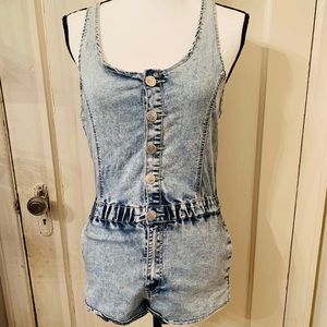 Overall Shorts